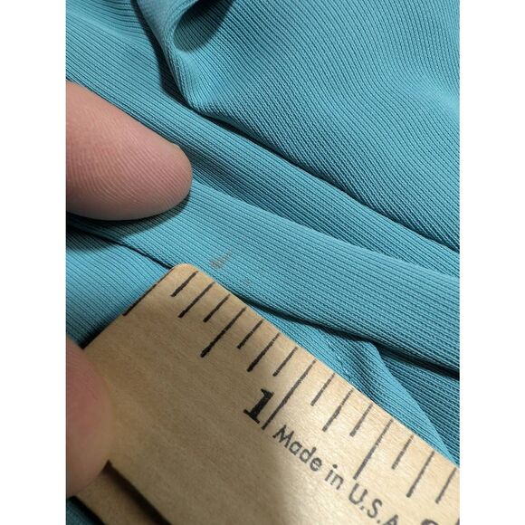 Blue Sol Solid Teal/Blue Pull-On Shorts Women's Medium - Picture 6 of 6